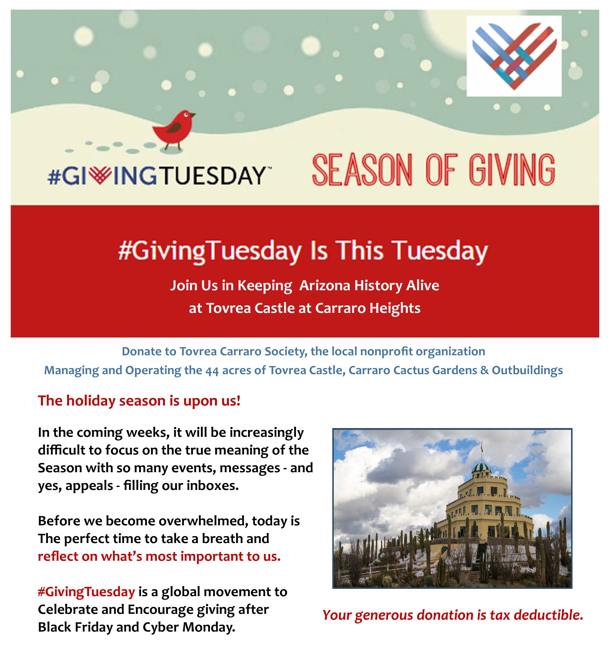 giving tuesday email